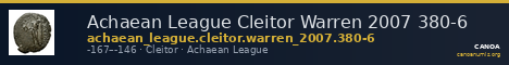 Achaean League Cleitor Warren 2007 380-6 — CANOA