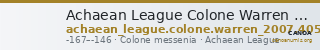 Achaean League Colone Warren 2007 405-6 — CANOA