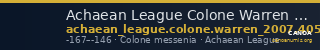 Achaean League Colone Warren 2007 405-6 — CANOA