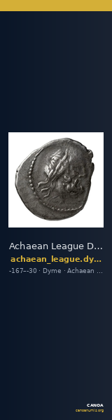 Achaean League Dyme Benner 2008 Dyme 1-17 — CANOA