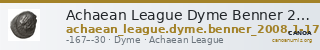 Achaean League Dyme Benner 2008 Dyme 1-17 — CANOA