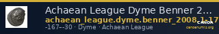 Achaean League Dyme Benner 2008 Dyme 1-17 — CANOA