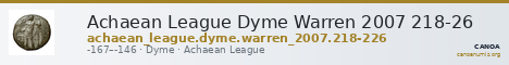 Achaean League Dyme Warren 2007 218-26 — CANOA