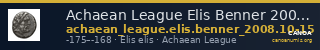 Achaean League Elis Benner 2008 Elis 10-15 — CANOA