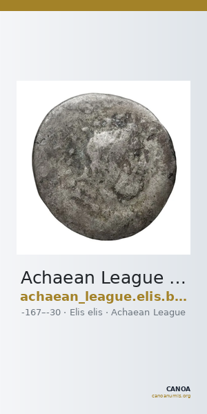 Achaean League Elis Benner 2008 Elis 16-75 — CANOA