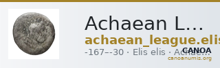 Achaean League Elis Benner 2008 Elis 16-75 — CANOA