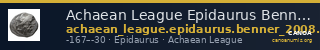 Achaean League Epidaurus Benner 2008 Epidauros 3-20 — CANOA