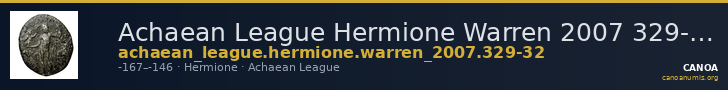 Achaean League Hermione Warren 2007 329-32 — CANOA