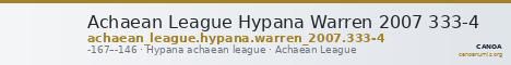 Achaean League Hypana Warren 2007 333-4 — CANOA