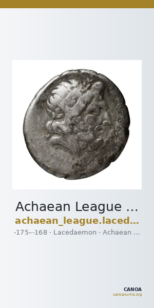 Achaean League Lacedaemon Benner 2008 Sparta 1-5 — CANOA