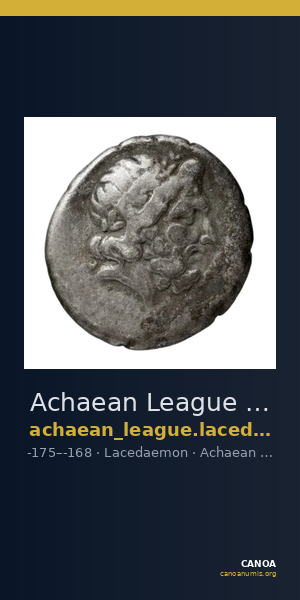 Achaean League Lacedaemon Benner 2008 Sparta 1-5 — CANOA