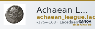 Achaean League Lacedaemon Benner 2008 Sparta 1-5 — CANOA