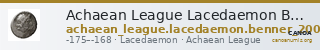 Achaean League Lacedaemon Benner 2008 Sparta 1-5 — CANOA