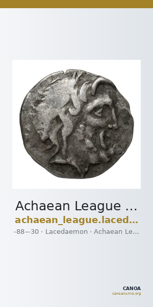 Achaean League Lacedaemon Benner 2008 Sparta 6-16 — CANOA