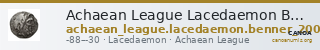 Achaean League Lacedaemon Benner 2008 Sparta 6-16 — CANOA