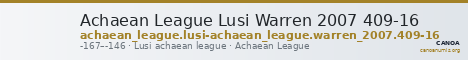 Achaean League Lusi Warren 2007 409-16 — CANOA
