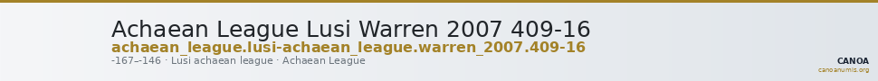 Achaean League Lusi Warren 2007 409-16 — CANOA