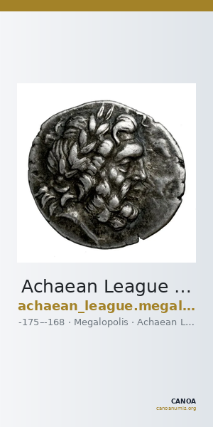 Achaean League Megalopolis Benner 2008 Megalopolis 1-10 — CANOA