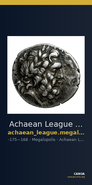Achaean League Megalopolis Benner 2008 Megalopolis 1-10 — CANOA