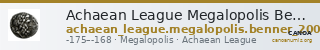 Achaean League Megalopolis Benner 2008 Megalopolis 1-10 — CANOA