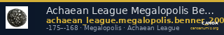 Achaean League Megalopolis Benner 2008 Megalopolis 1-10 — CANOA