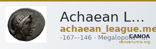 Achaean League Megalopolis Benner 2008 Megalopolis 11-7 — CANOA