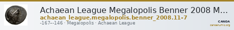 Achaean League Megalopolis Benner 2008 Megalopolis 11-7 — CANOA