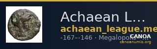 Achaean League Megalopolis Warren 2007 417-42 — CANOA