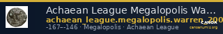 Achaean League Megalopolis Warren 2007 417-42 — CANOA
