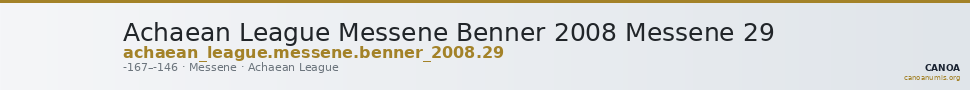 Achaean League Messene Benner 2008 Messene 29 — CANOA