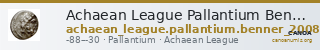 Achaean League Pallantium Benner 2008 Pallantion 1-4 — CANOA