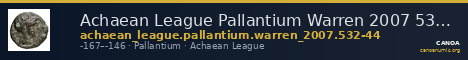 Achaean League Pallantium Warren 2007 532-44 — CANOA