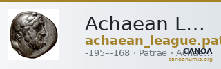 Achaean League Patrae Benner 2008 Patrai 1-24 — CANOA