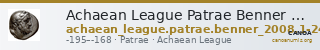 Achaean League Patrae Benner 2008 Patrai 1-24 — CANOA