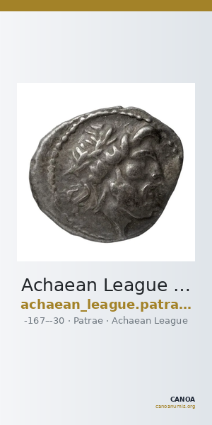 Achaean League Patrae Benner 2008 Patrai 25-32 — CANOA