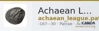 Achaean League Patrae Benner 2008 Patrai 25-32 — CANOA