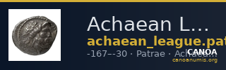 Achaean League Patrae Benner 2008 Patrai 25-32 — CANOA