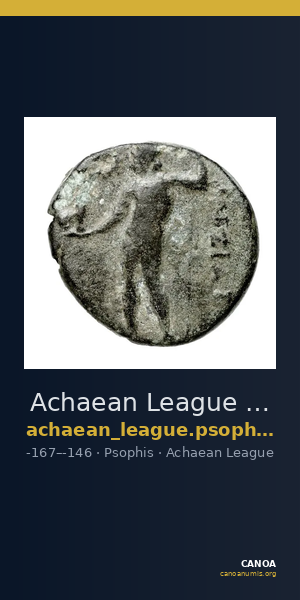 Achaean League Psophis Warren 2007 739-41 — CANOA