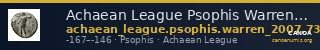Achaean League Psophis Warren 2007 739-41 — CANOA