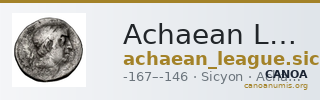 Achaean League Sicyon Benner 2008 Sikyon 4-21 — CANOA