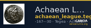 Achaean League Tegea Benner 2008 2-8 — CANOA