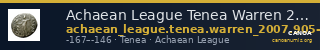 Achaean League Tenea Warren 2007 905-13 — CANOA