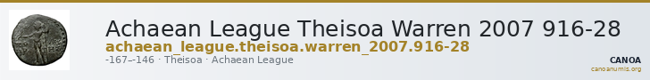 Achaean League Theisoa Warren 2007 916-28 — CANOA
