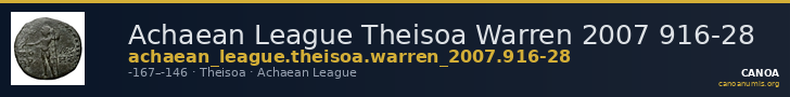 Achaean League Theisoa Warren 2007 916-28 — CANOA
