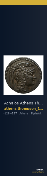 Achaios Athens Thompson 1961 411bis, 421-428 — CANOA