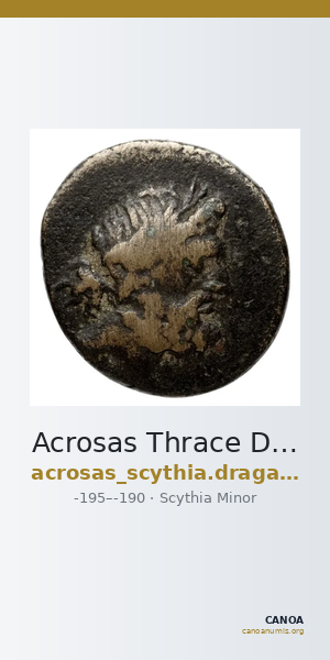 Acrosas Thrace Draganov 2015 324-40; 353-406 — CANOA
