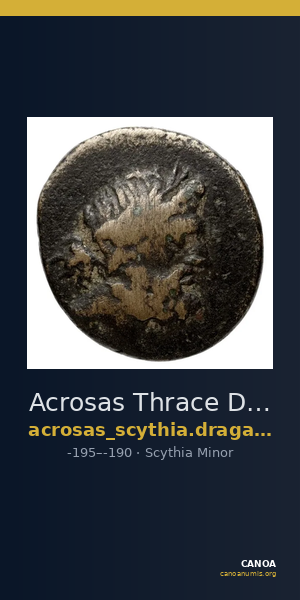 Acrosas Thrace Draganov 2015 324-40; 353-406 — CANOA