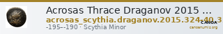 Acrosas Thrace Draganov 2015 324-40; 353-406 — CANOA