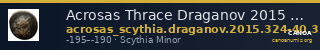 Acrosas Thrace Draganov 2015 324-40; 353-406 — CANOA