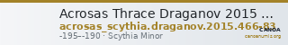 Acrosas Thrace Draganov 2015 466-83 — CANOA